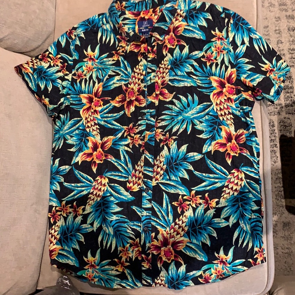 Hawaiian Button Up